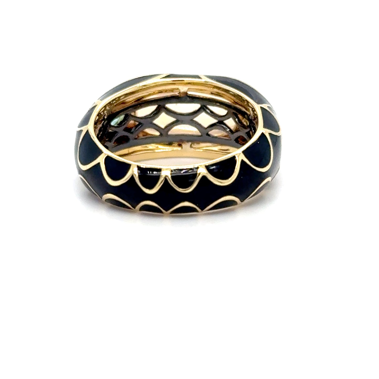18ct Yellow Gold ‘Inside’ Moonstone Ring