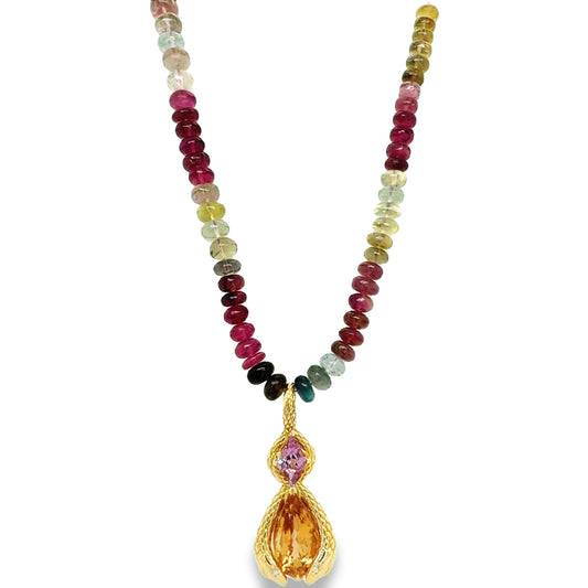 Rainbow Serpent Necklace