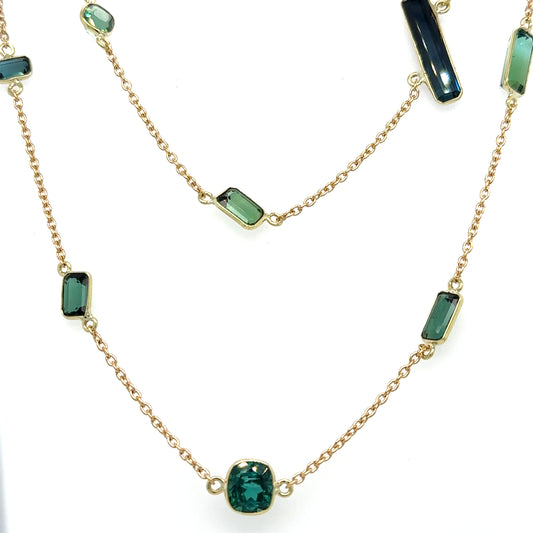 ‘Unorganised’ Tourmaline Necklace